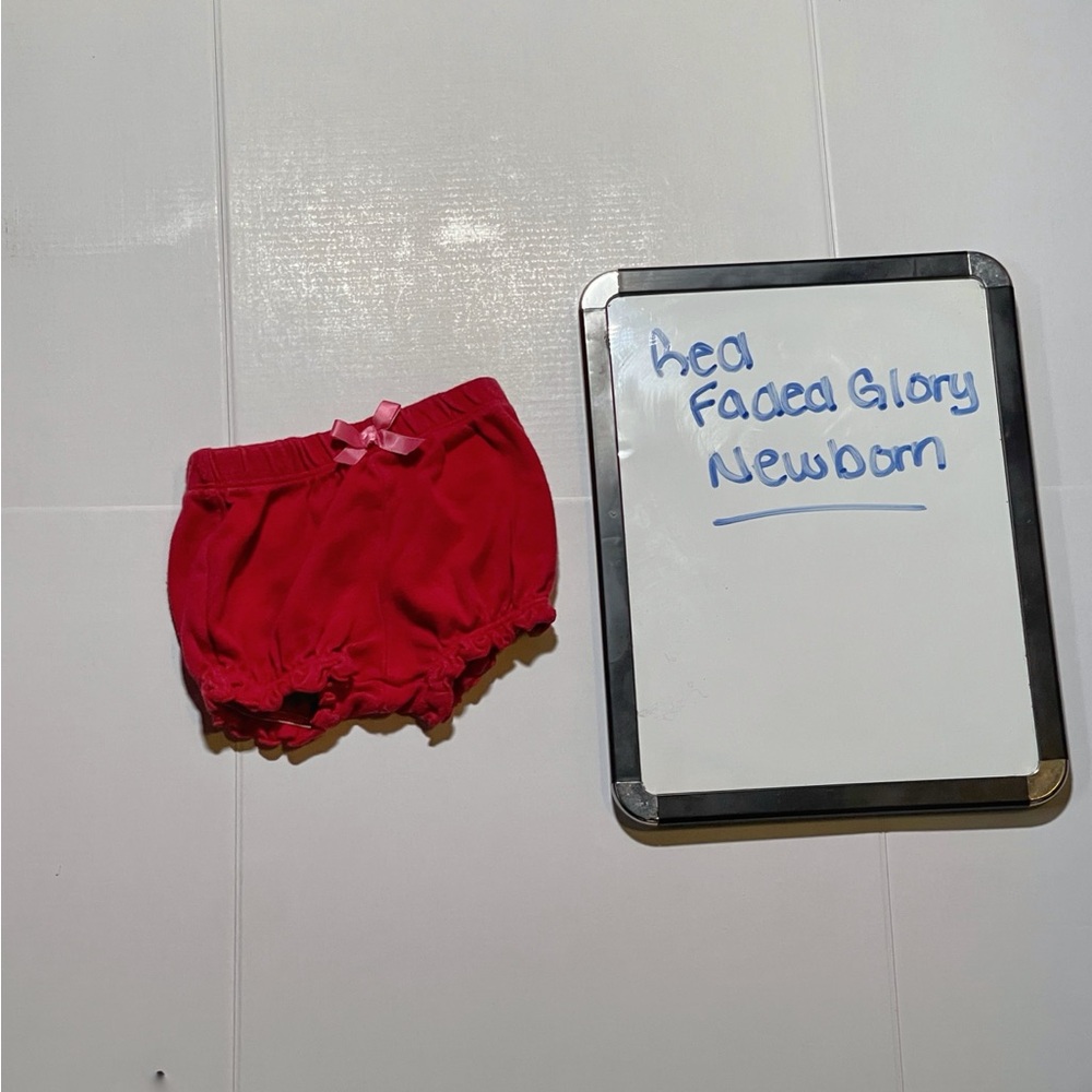 Faded Glory Cherry Red Infant Shorts